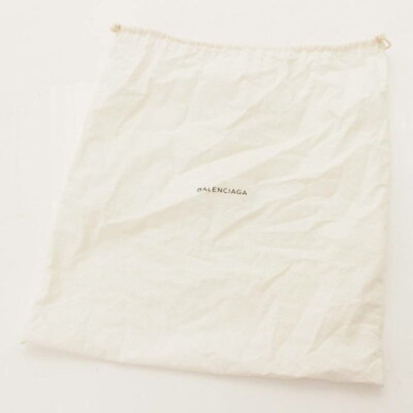 Balenciaga Navy Blue Bucket Canvas x Drawstring Bag White Pink - Picture 9 of 10